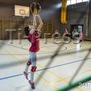 Minivolley: Pallavolo Novaggio / Bedigliora. Un momento dell'allenamento.