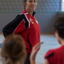 Minivolley: Pallavolo Novaggio / Bedigliora. Nella foto l'allenatrice Daria Petronio. ©Ti-Press/Carlo Reguzzi